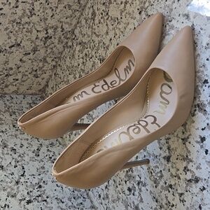 Sam Edelman Women's Beige Danna Heels